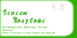 vivien noszlopi business card